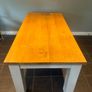 Solid Oak Dining Table Image 2