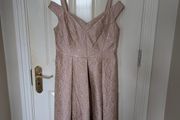 Pink formal dress