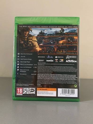 Call Of Duty Black Ops 4 Xbox One Brand New