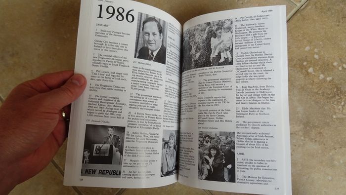 Ireland - The past twenty years 1967 to 1986 - An Illustrated Chronology.