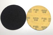 100PC 115mm Velcro Silicone Carbide Disc Pads 80 GRIT FREE BACKER