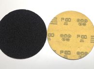 main image for ad 100PC 115mm Velcro Silicone Carbide Disc Pads 80 GRIT FREE BACKER