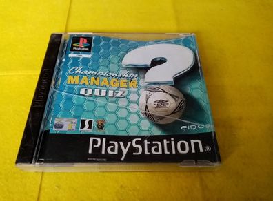Championship Manager quiz PlayStation 1 Ps1 Games PlayStation 2 Ps2 Games Original