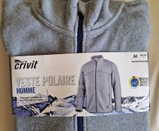 Crivit full zip fleece top
