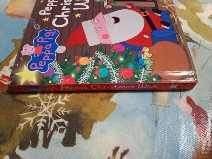 hardcover - boardbook - Peppa's Christmas wish