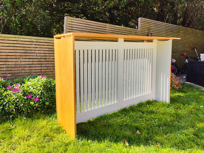 Breakfast Bar Radiator cabinet