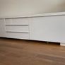 Ikea Tv Bench High Gloss White Image 4