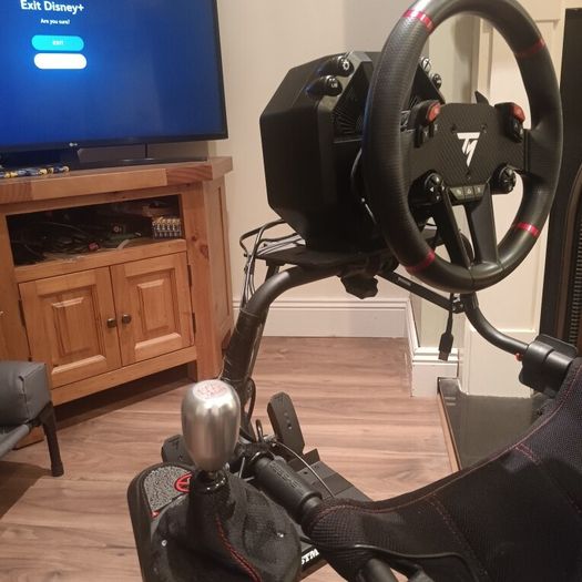 Thrustmaster T598 direct drive complete sim rig