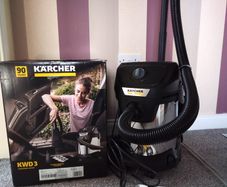 Karcher WD3 1000watt Wet and Dry Vacuum Cleaner