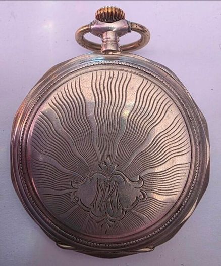 antique silver pocket watch