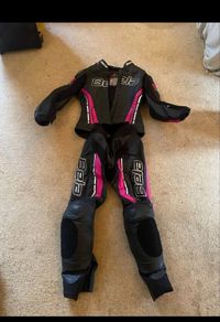 2 piece women's motorcycle leathers