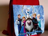 Frozen - All Cast - Childrens Backpack/School/Rucksack - Can be personalised