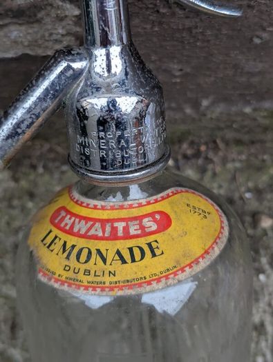 Antique Soda Water Fountain Bottle