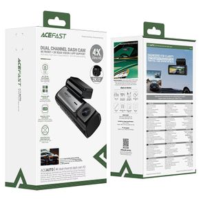 4K Dual Channel Front & Back Dash Cam
