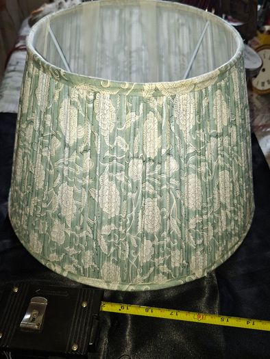 2 Beautiful Old Lamp Shades PRICE IS FOR 1 ONLY,. Measurements in the photos, Postage Available or Collection,