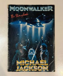 Michael Jackson Moonwalker The Storybook 1988 UK
