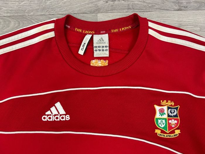 Vintage 2008 Adidas British & Irish Lions Rugby Sweatshirt Mens L/XL