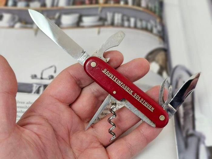 1940s Swiss Army Officier Knife Wengerinox Retired 82mm Model Rare Collectable