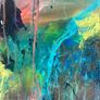 Large Original Abstract Painting Irish abstract art Warm Aesthetic Image 2