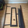 Black Metal Double Bed Frame Image 4