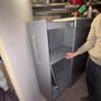 pull out metal tool /storage cabinet Image 2