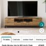 Matching Oak Effect TV Unit + Nest Coffee Tables Image 9
