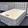 Brand New Stylish single Divan Beds.. Multiple Options Of Headboards. Tufted Memory Foam Mattresses Available. Drawers Storage Available Image 9