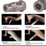 Universal Extension Filter Oxygen O2 Sensor Connector Parts Thread Steel Adapter Extender Spacer Internal M18 1.5 Stainless L0L3 Image 3