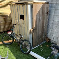 Free small steel shed
