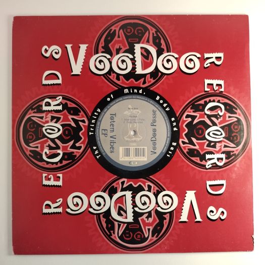 VOODOO Possee - Totem Vibes EP - CLASSIC Hard TRANCE Beast!! Original GERMAN '94 Pressing!