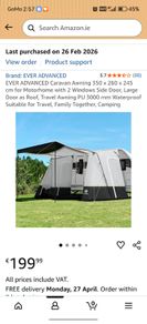 Caravan Awning/Canopy