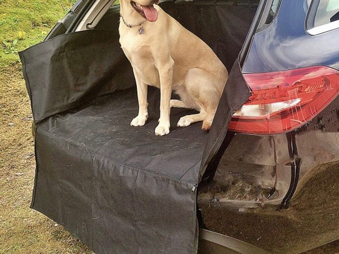 Boot Liner Bumper Protector For Cars SS4612 - Universal Fit Heavy Duty Wipe Clean Tear Proof