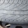 4 x passat golf 15" Steel wheels. Decent tyres Image 6