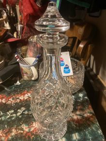 Large Waterford decanter free postage