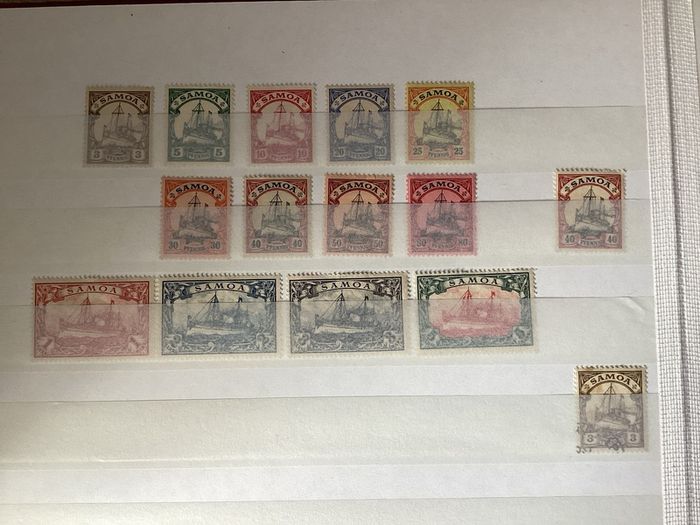 stamps German Colonies