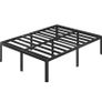 King Size Bed Frame 5ft With Rounded Corner Legs Image 2
