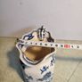 Vintage Rare Mason's Patent Ironstone Porcelain Pitcher/creamer Manchu England 4 1/2" Image 8