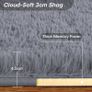 Large Area Rug 180x270cm Shaggy Rug  Soft Fluffy Area Rug for Living Room & Bedroom, Non-Slip Plush Carpet Image 2