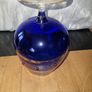 Large vintage Bohemia glass goblet Image 7