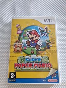 Super Paper Mario Nintendo Wii Games Original