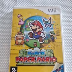 Super Paper Mario Nintendo Wii Games Original