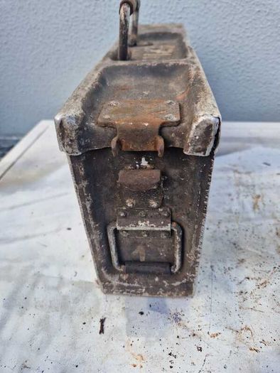 German WWII box MG 34-42 Wehrmacht aluminium
