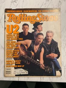 Vintage Rolling Stone magazine issue 499 May 7, 1987 U2 on the cover