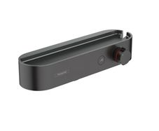 Hansgrohe ShowerTablet Select Thermostatic Shower Mixer Tap 400 mm Shower Mixer Tap Matte Black 24360670