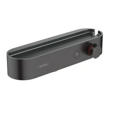 Hansgrohe ShowerTablet Select Thermostatic Shower Mixer Tap 400 mm Shower Mixer Tap Matte Black 24360670