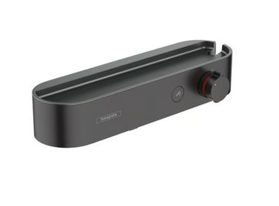 Hansgrohe ShowerTablet Select Thermostatic Shower Mixer Tap 400 mm Shower Mixer Tap Matte Black 24360670
