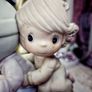 Vintage 1989 Precious Moments "Bon Voyage!" Motorcycle Figurine (Enesco) Image 4