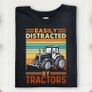 Easily Distracted By Tractors T shirt Image 4