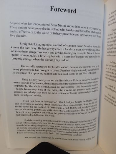 Guarding the Silver: A Life with Salmon and Sea Trout by Sean Nixon (Signed by the Author) (HQ604)