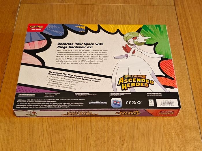 Pokemon TCG:Ascended Heroes Mega Gardevoir Priemum Poster Collection